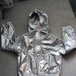 Nike Silver Metallic Jacket